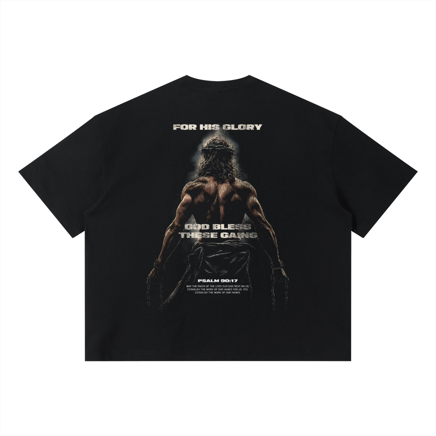 【お値下げ不可】Bless T shirts 2025ss Bless These Gains Active Boxy T-Shirt – Peculiar People Apparel