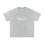 Peace Oversized Cotton T-Shirt