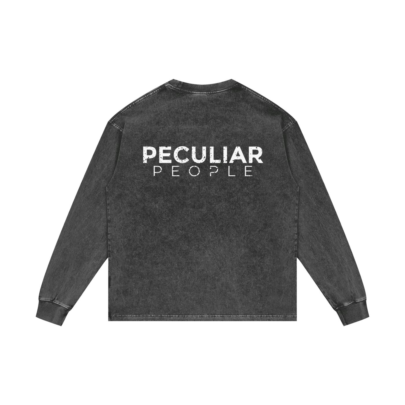 Classic Acid Wash Long Sleeve T-Shirt