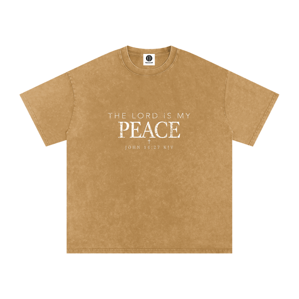 Peace Oversized Cotton T-Shirt