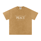 Peace Oversized Cotton T-Shirt