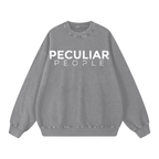 Snow Washed Oversized Sweatshirt