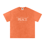 Peace Oversized Cotton T-Shirt