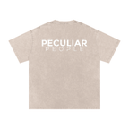 Classic Snow Washed Oversized Cotton T-Shirt - 25