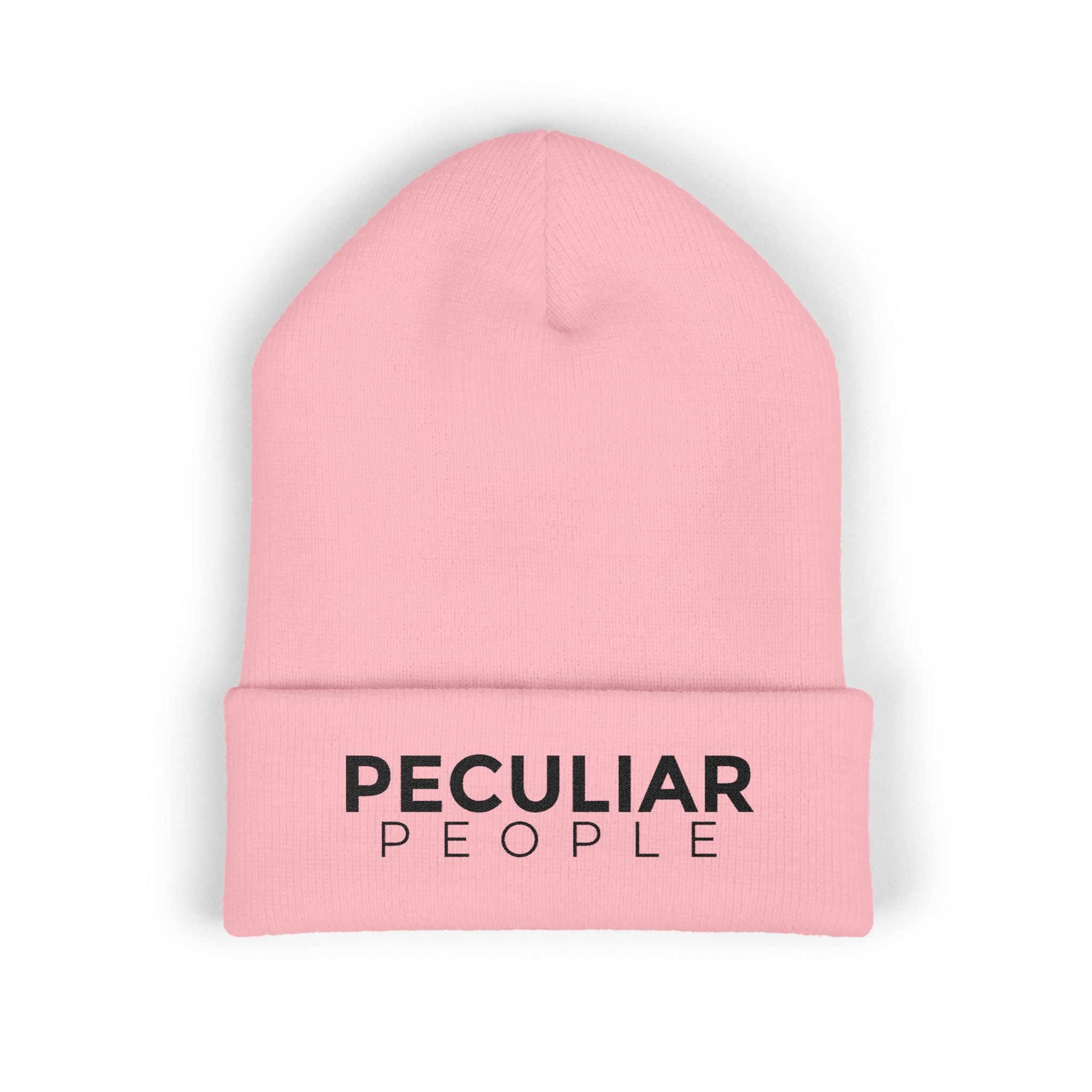 Peculiar People Embroidered Cuffed Beanie