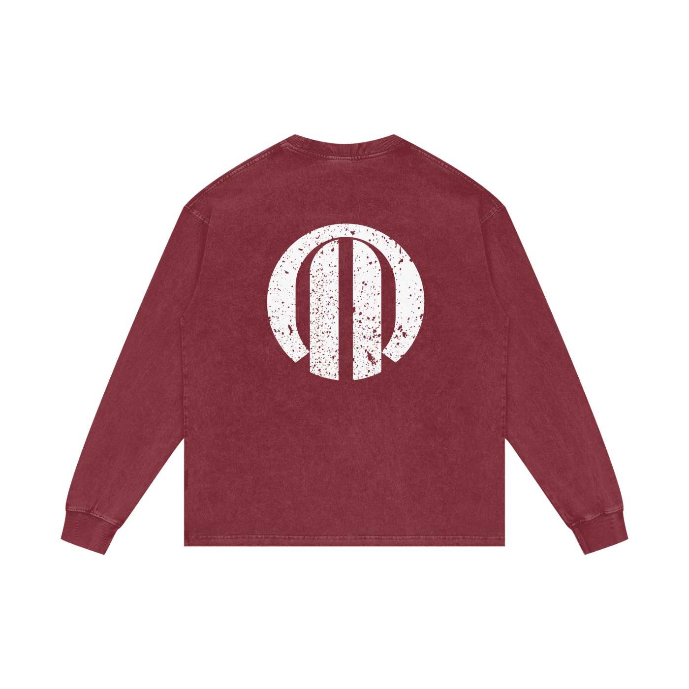 Peculiar Acid Wash Long Sleeve T-Shirt