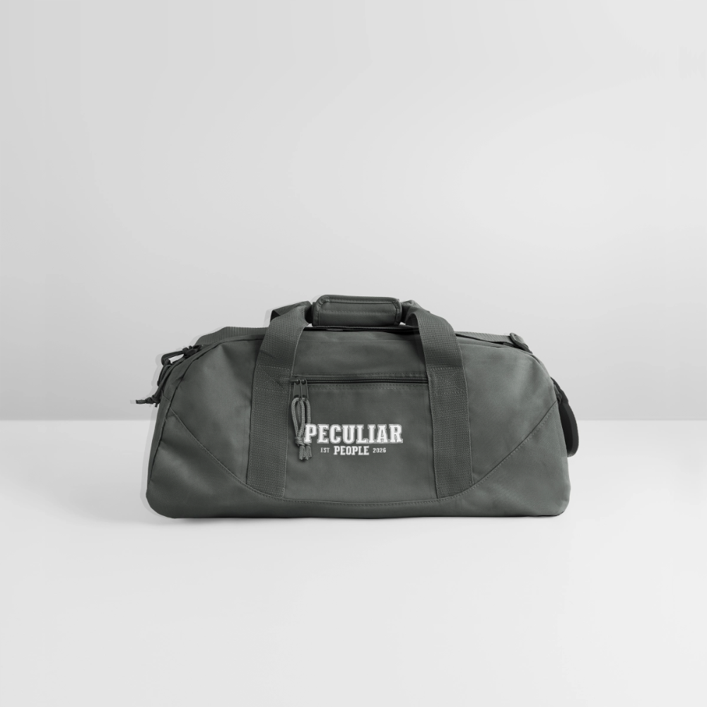 Recycled Duffel Bag - charcoal