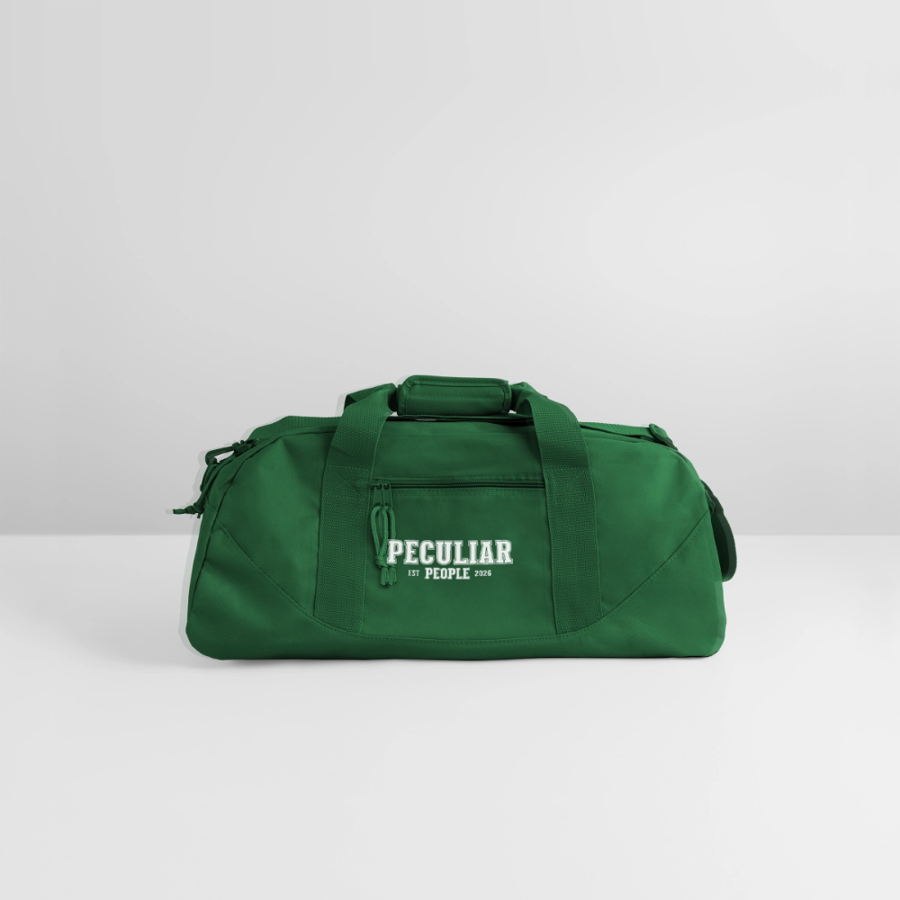 Recycled Duffel Bag - forest green