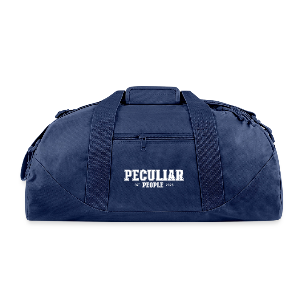 Recycled Duffel Bag - navy