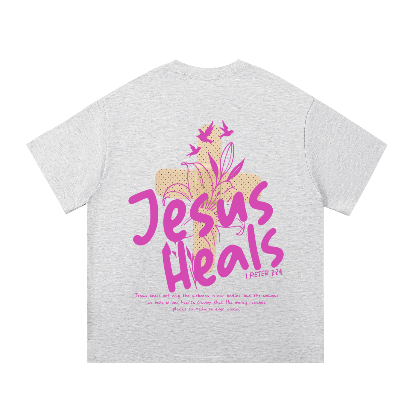 Jesus Heals Cotton T-Shirt