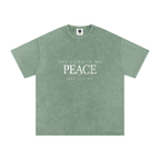 Peace Oversized Cotton T-Shirt