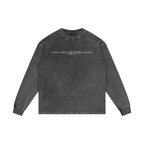 No Idolz Acid Wash Long Sleeve T-Shirt