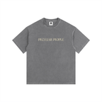 Heavily Protected Oversized Washed Cotton T-Shirt