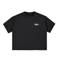Vintage Boxy Half-Sleeve Raw-Edge T-Shirt