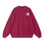 Snow Washed Oversized Sweatshirt