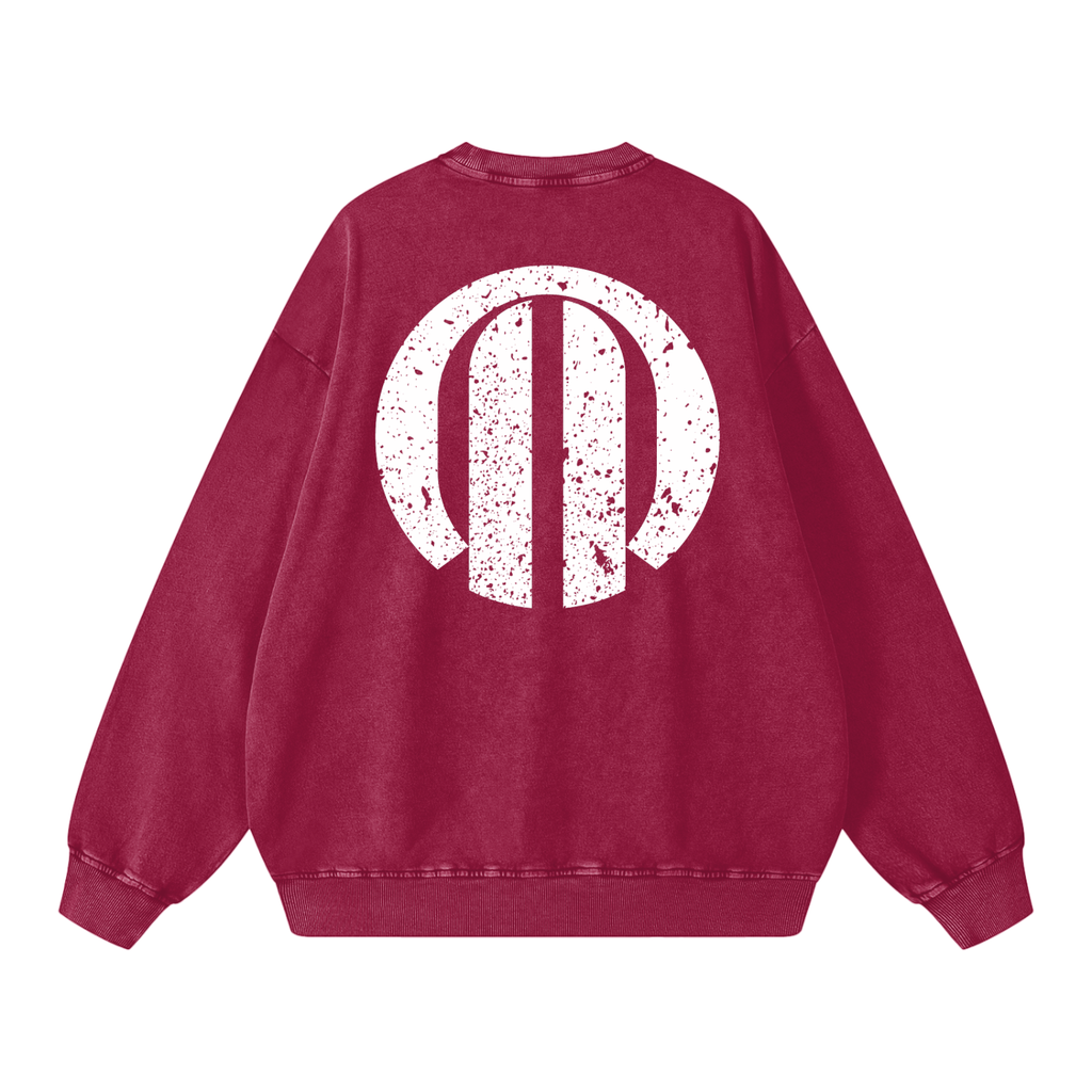 Snow Washed Oversized Sweatshirt