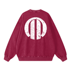 Snow Washed Oversized Sweatshirt