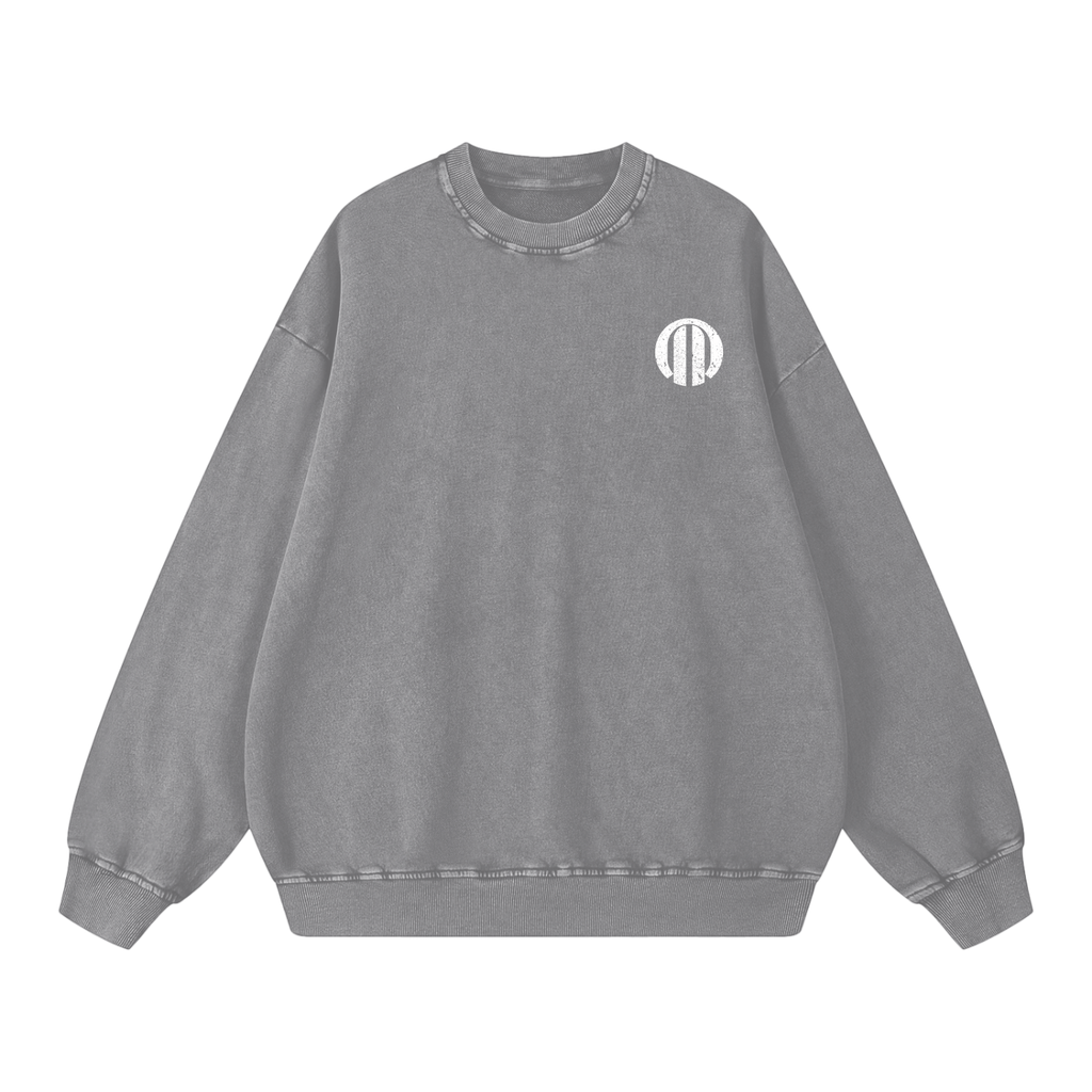 Snow Washed Oversized Sweatshirt