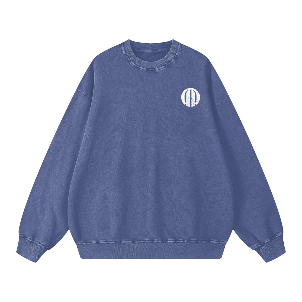 Snow Washed Oversized Sweatshirt