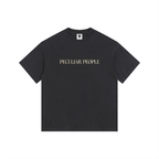 Heavily Protected Oversized Washed Cotton T-Shirt