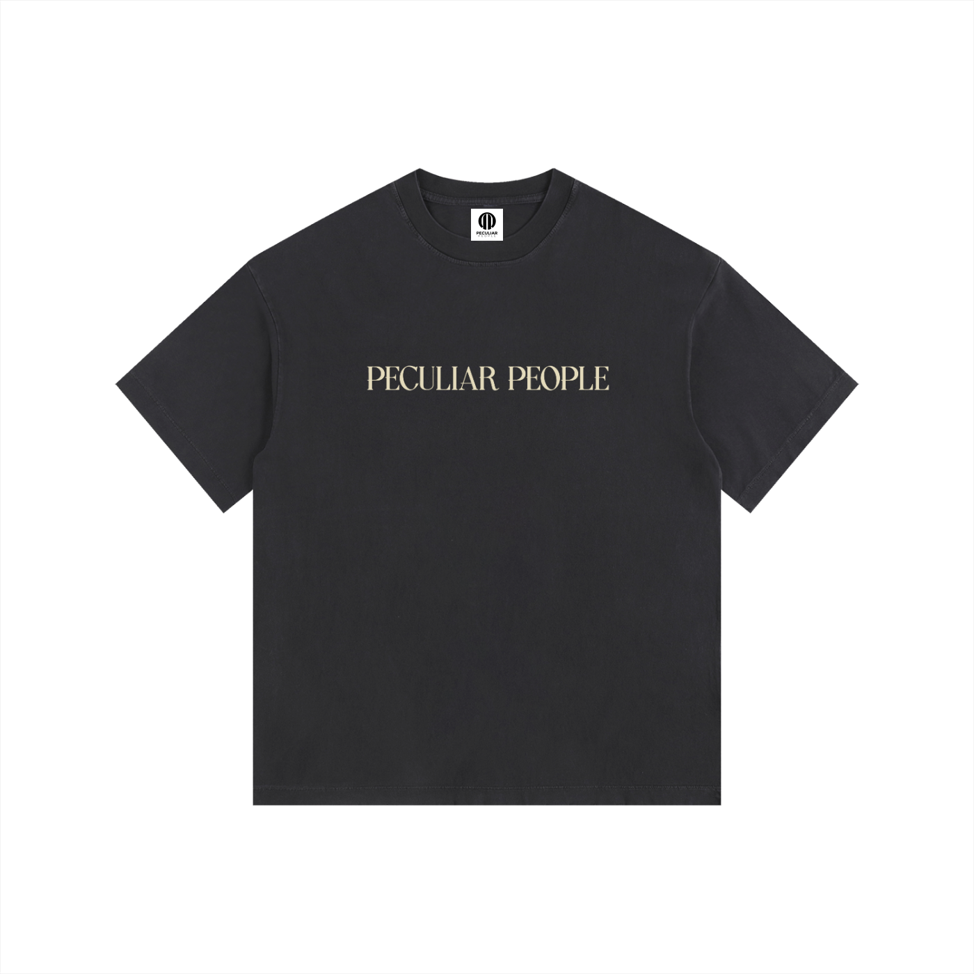 Heavily Protected Oversized Washed Cotton T-Shirt