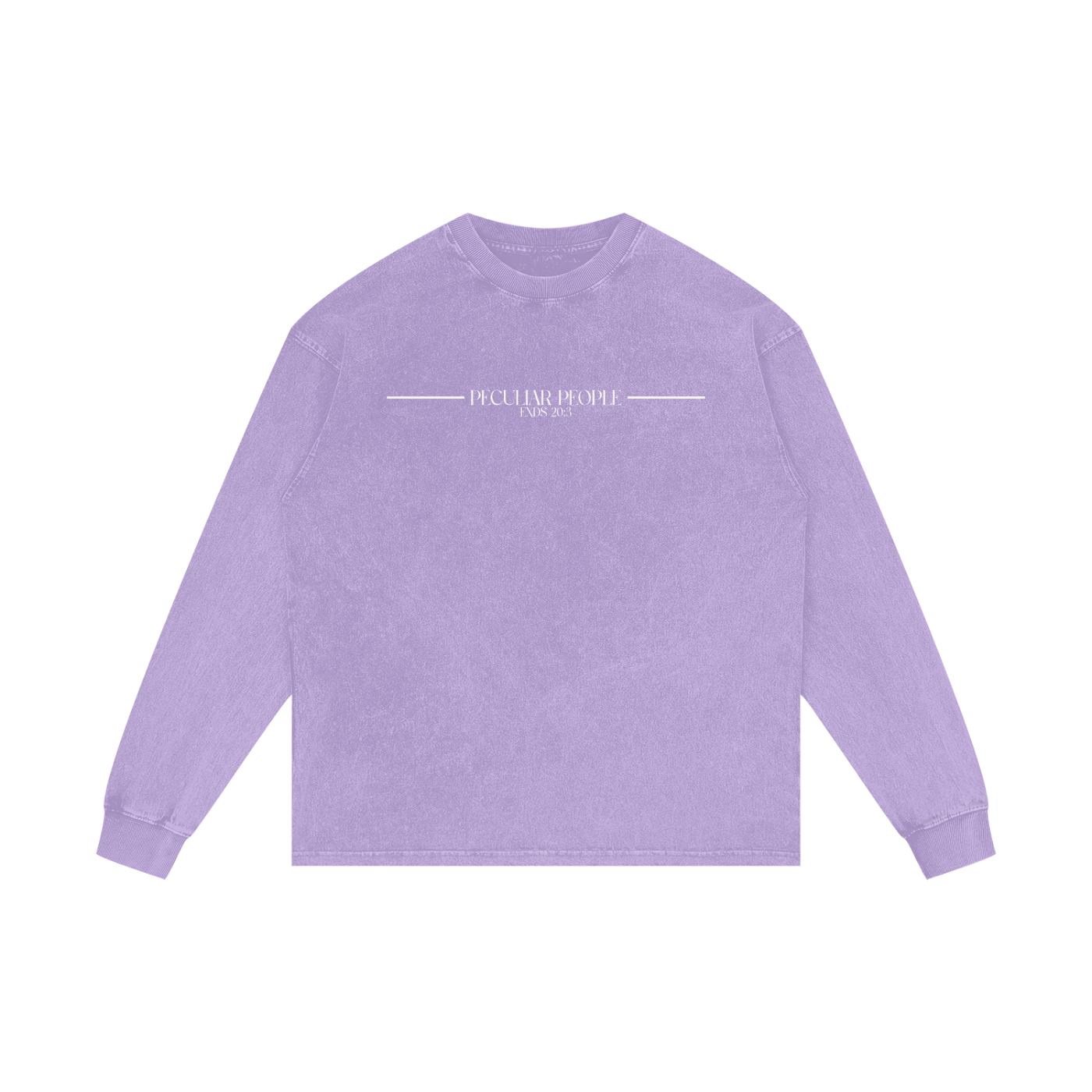 No Idolz Acid Wash Long Sleeve T-Shirt