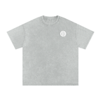 Classic Snow Washed Oversized Cotton T-Shirt - 25