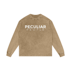 Peculiar Acid Wash Long Sleeve T-Shirt