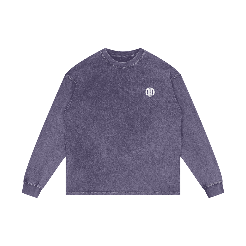 Classic Acid Wash Long Sleeve T-Shirt