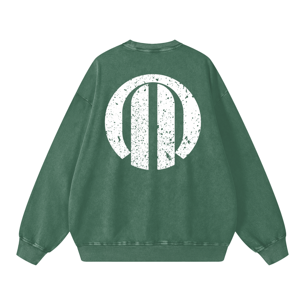 Snow Washed Oversized Sweatshirt