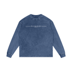 No Idolz Acid Wash Long Sleeve T-Shirt