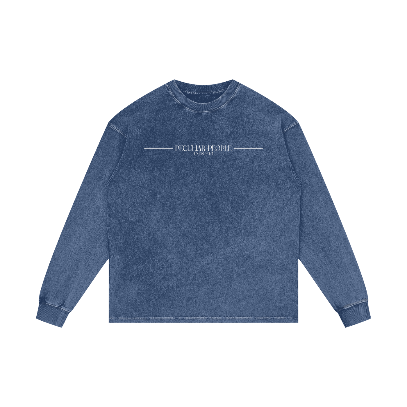 No Idolz Acid Wash Long Sleeve T-Shirt