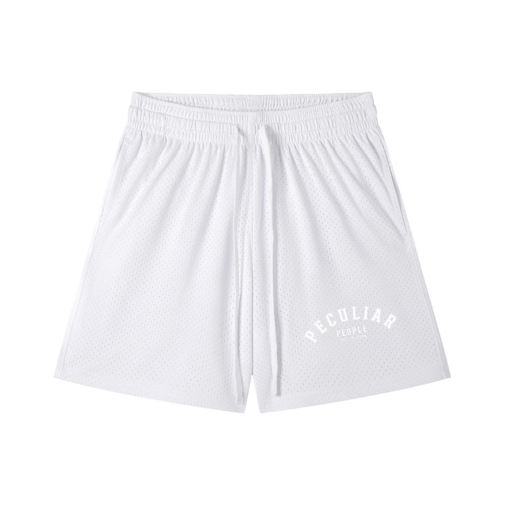 Mesh Drawstring Shorts