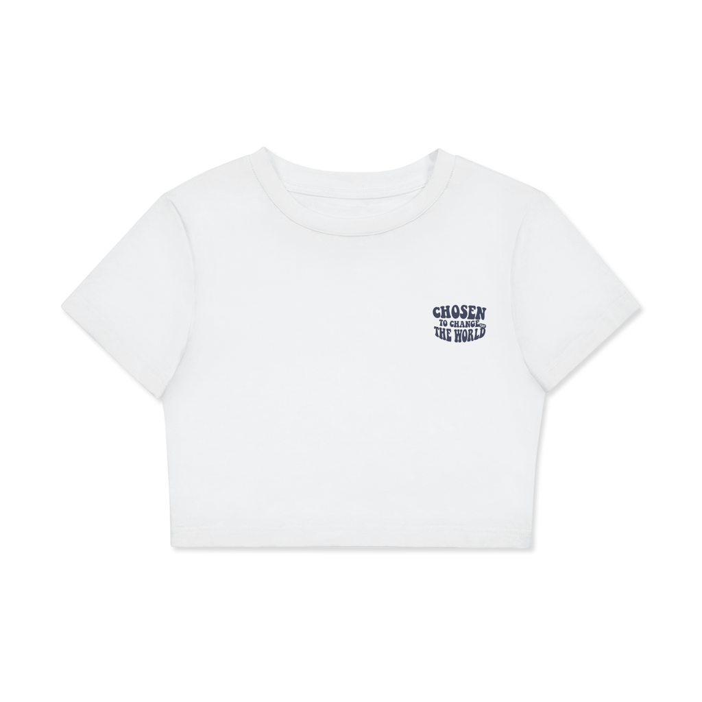 Chosen Fitted Crop Cotton T-Shirt