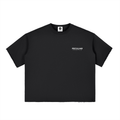 Love God Lift Heavy Boxy Raw-Edge T-Shirt