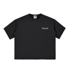 Love God Lift Heavy Boxy Raw-Edge T-Shirt