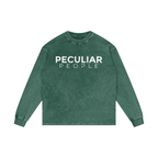 Peculiar Acid Wash Long Sleeve T-Shirt