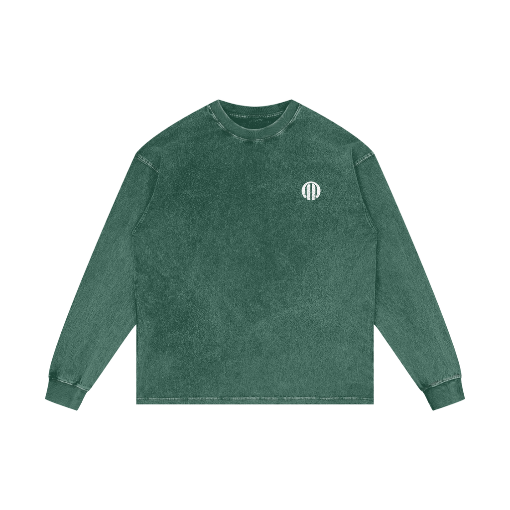 Classic Acid Wash Long Sleeve T-Shirt
