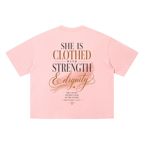Clothed in Strength Tee