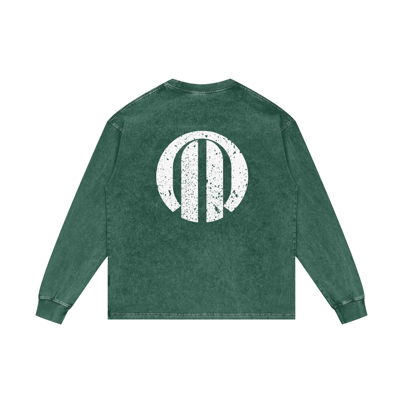 Peculiar Acid Wash Long Sleeve T-Shirt