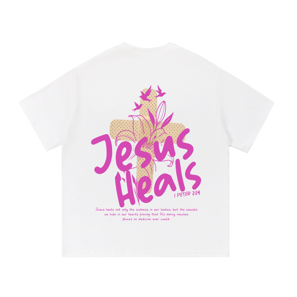 Jesus Heals Cotton T-Shirt