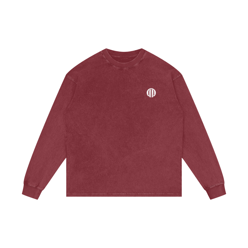 Classic Acid Wash Long Sleeve T-Shirt