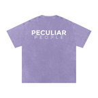 Classic Snow Washed Oversized Cotton T-Shirt - 25