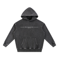 No Idolz Snow Wash Oversized Hoodie