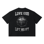 Love God Oversized Boxy Tee