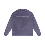 No Idolz Acid Wash Long Sleeve T-Shirt