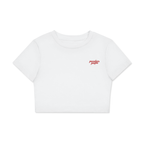 Grace Fitted Crop Cotton T-Shirt