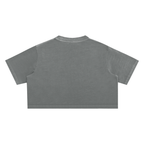 Freedom Snow Washed Crop Top