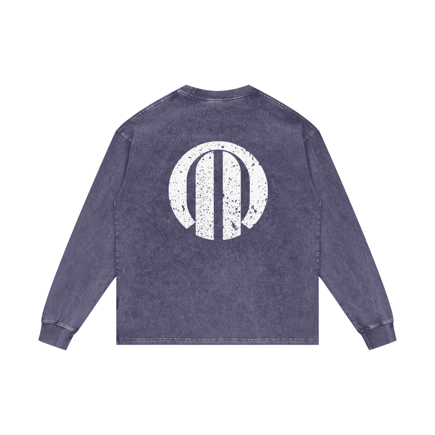 Peculiar Acid Wash Long Sleeve T-Shirt