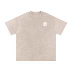 Classic Snow Washed Oversized Cotton T-Shirt - 25